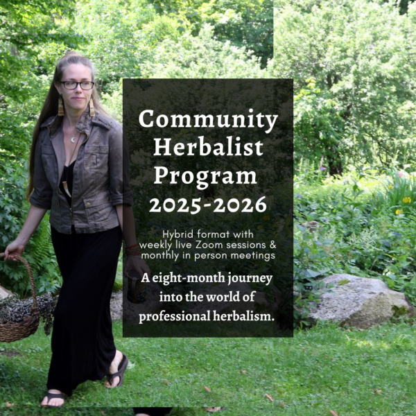 Community Herbalist Program Live with Zoom 1